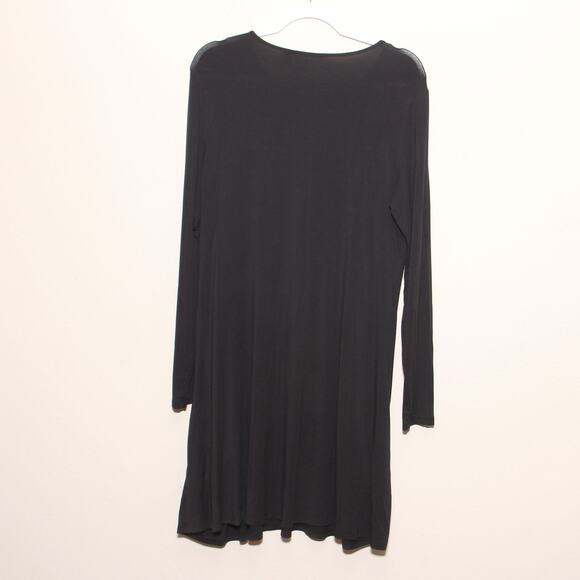 Betabrand The Sweatshirt Silk Blend Travel Swing Dress Size Medium - Picture 2 of 10